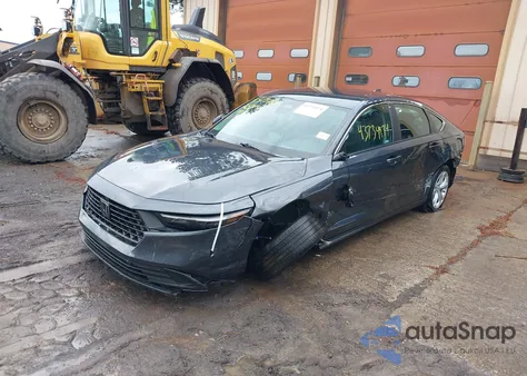 2023 Honda Accord Lx из США, поврежденный, VIN 1HGCY1F29PA011640